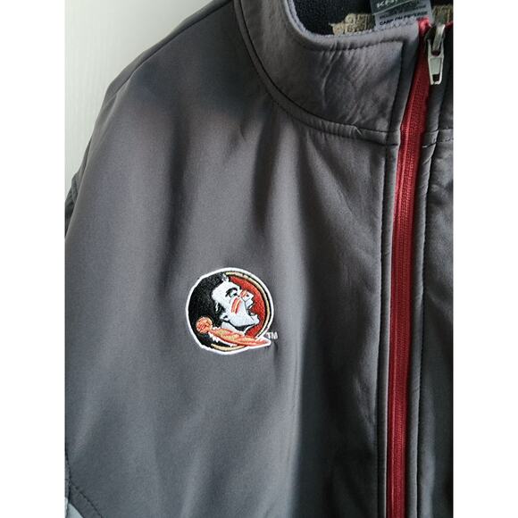 FSU Florida State University Seminoles Jacket Men's Large Knights Apparel - Picture 2 of 7